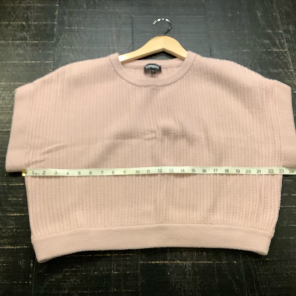 EXPRESS Blush Ribbed Women's Sweater - Picture 5 of 6